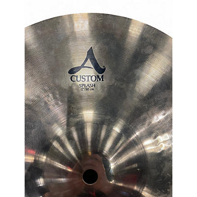 Used Zildjian 12in A Custom Splash Cymbal