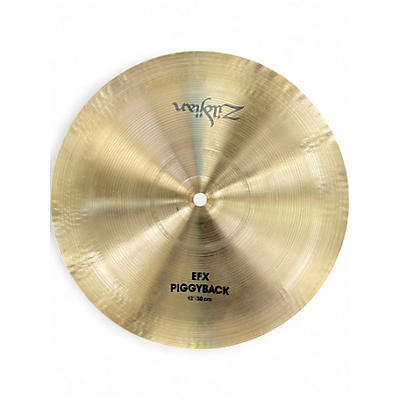 Used Zildjian 12in EFX PIGGYBACK Cymbal