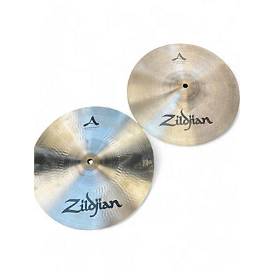 Zildjian Used Zildjian 12in New Beat Hi Hat Pair Cymbal