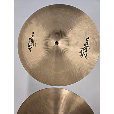 Zildjian Used Zildjian 12in Special Recording Hi Hat Pair Cymbal