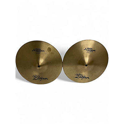 Zildjian Used Zildjian 12in Special Recording Hi Hat Pair Cymbal