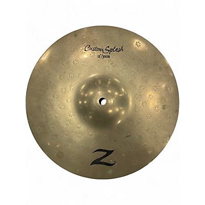 Used Zildjian 12in Z Custom Splash Brilliant Cymbal