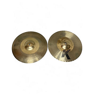 Used Zildjian 13.25in A Custom Hi Hat Pair Cymbal