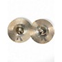 Used Zildjian 13.25in K Custom Hybrid Hi Hat Pair Cymbal 32