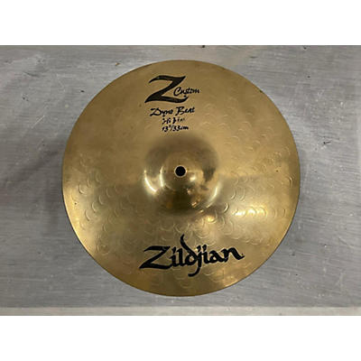 Zildjian Used Zildjian 13.25in Z Custom Dyno Beat Hi Hat Cymbal