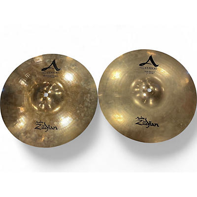 Zildjian Used Zildjian 13in A Custom Hi Hat Pair Cymbal