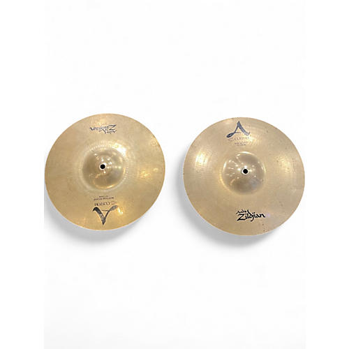 Used Zildjian 13in A Custom Hi Hat Pair Cymbal 31