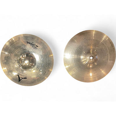 Used Zildjian 13in A Custom Hi Hat Pair Cymbal