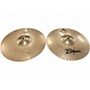 Used Zildjian 13in A Custom Hi Hat Pair Cymbal 31