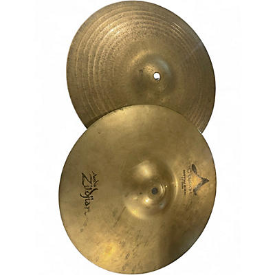 Used Zildjian 13in A Custom Hi-Hat Pair Cymbal