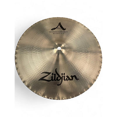 Used Zildjian 13in A MASTERSOUND HI HAT BOTTOM Cymbal