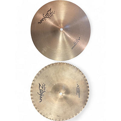 Used Zildjian 13in A Mastersound Hi Hat Pair Cymbal