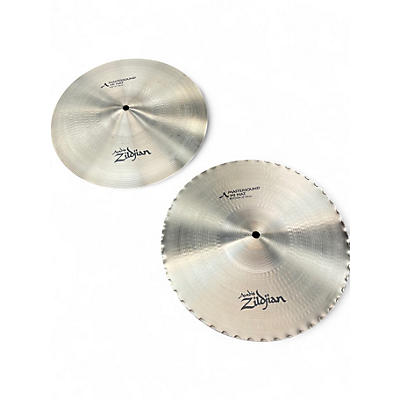 Used Zildjian 13in A Mastersound Hi Hat Pair Cymbal