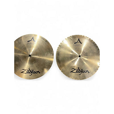 Used Zildjian 13in A Series Hi Hat Pair Cymbal