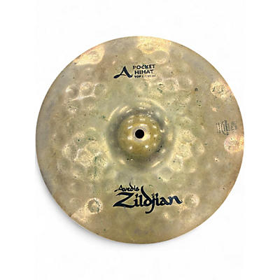 Used Zildjian 13in A Series Pocket Hi Hat Top Cymbal