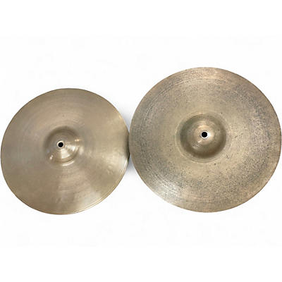 Used Zildjian 13in Avedis Hi Hat Pair Cymbal