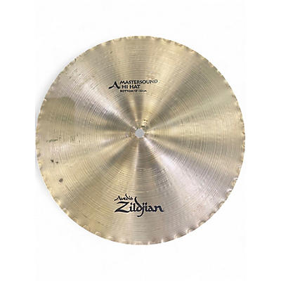 Used Zildjian 13in Avedis Mastersound  Hi Hat Bottom Cymbal