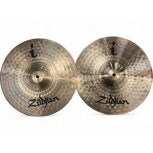 Used Zildjian 13in I Series Hi Hat Pair Cymbal 31