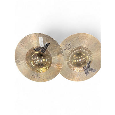 Used Zildjian 13in K CUSTOM HYBIRD HI HAT Cymbal