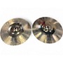 Used Zildjian 13in K Custom Hybird Hi Hat Pair Cymbal 31