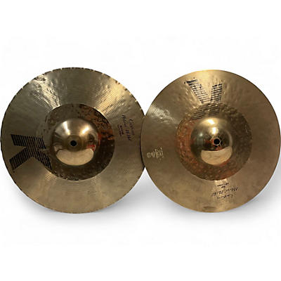 Zildjian Used Zildjian 13in K Custom Hybrid Hi Hat Pair Cymbal