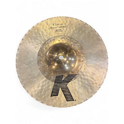 Used Zildjian 13in K Custom Hybrid Hi Hat Pair Cymbal