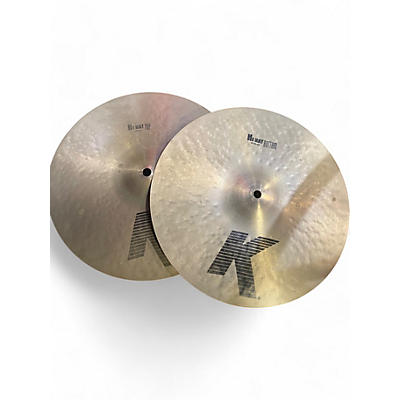 Zildjian Used Zildjian 13in K Hi Hat Pair Cymbal