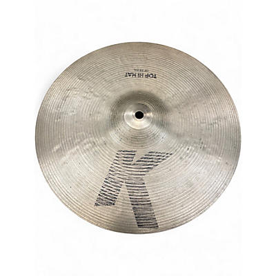 Used Zildjian 13in K Hi Hat Top Cymbal
