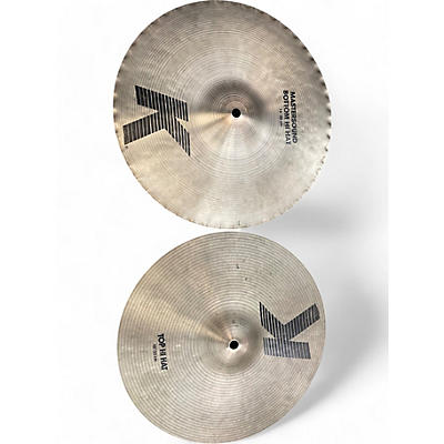 Used Zildjian 13in K Mastersound Hi Hat Pair Cymbal