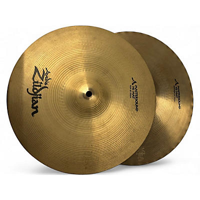 Used Zildjian 13in Mastersound Hi Hat Pair Cymbal