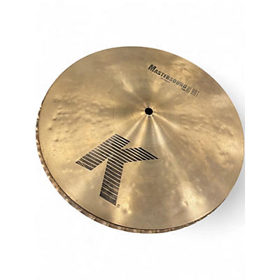 Used Zildjian 13in Mastersound Hi Hat Pair Cymbal