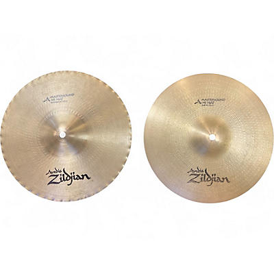 Used Zildjian 13in Mastersound Hi Hat Pair Cymbal