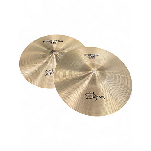 Used Zildjian 13in New Beat Hi Hat Pair Cymbal 31
