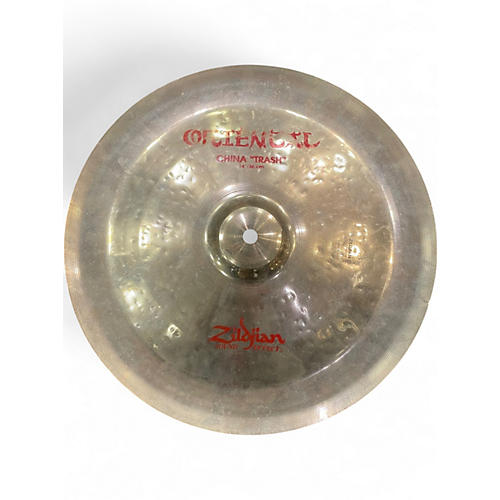 Used Zildjian 13in Oriental China Trash Cymbal 31