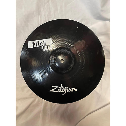 Zildjian Used Zildjian 13in Pitch Black Splash Cymbal 31