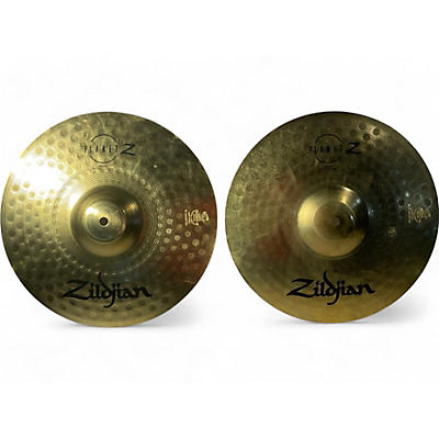 Zildjian Used Zildjian 13in Planet Z Hi Hat Pair Cymbal