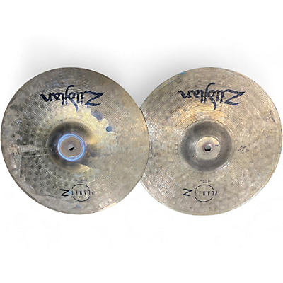 Used Zildjian 13in Planet Z Hi Hat Pair Cymbal