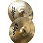 Used Zildjian 13in Planet Z Hi Hat Pair Cymbal 31