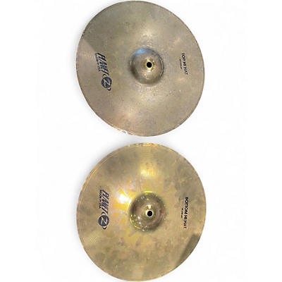 Used Zildjian 13in Planet Z Hi Hat Pair Cymbal