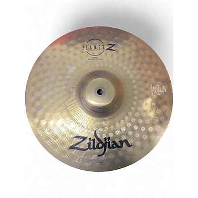 Used Zildjian 13in Planet Z Hi Hat Pair Cymbal