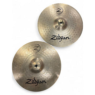 Used Zildjian 13in Planet Z Hi Hat Pair Cymbal