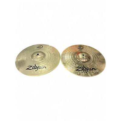 Used Zildjian 13in Planet Z Hi Hat Pair Cymbal