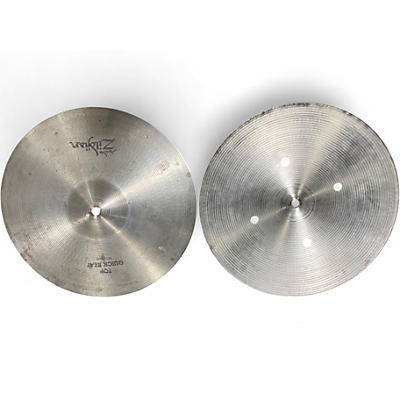 Used Zildjian 13in Quick Beat Hi Hat Pair Cymbal