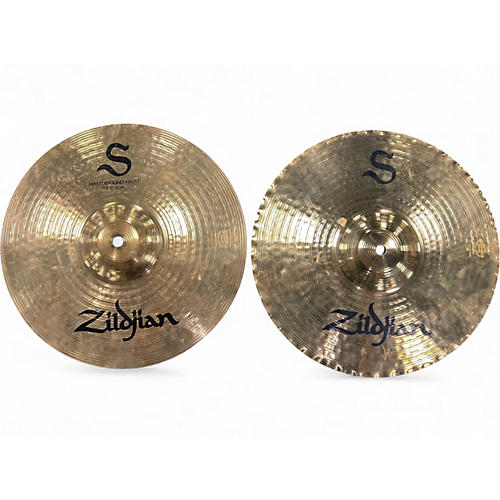 Used Zildjian 13in S Family Mastersound Hi-Hats Pair Cymbal 31