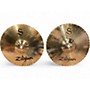 Used Zildjian 13in S Mastersound Hi Hat Pair Cymbal 31