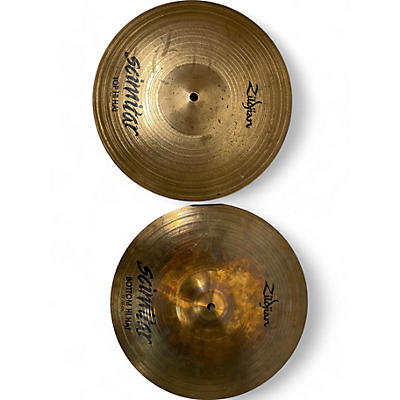 Zildjian Used Zildjian 13in Scimitar Hi Hat Pair Cymbal