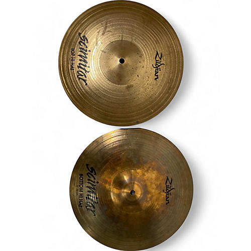 Zildjian Used Zildjian 13in Scimitar Hi Hat Pair Cymbal 31