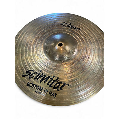 Used Zildjian 13in Scimitar Hi Hat Pair Cymbal