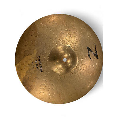 Used Zildjian 13in Z Custom Dyno Beat Hi Hat pair Cymbal