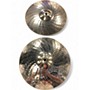 Used Zildjian 13in Z Custom Hi Hat Pair Cymbal 31